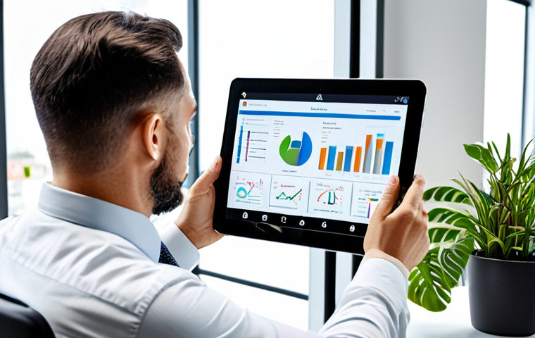 **
"A professional entrepreneur, fully clothed in appropriate business attire, thoughtfully reviewing data on a tablet showing sustainable business metrics, in a bright modern co-working space filled with plants, safe for work, perfect anatomy, natural proportions, professional, family-friendly, well-formed hands, proper finger count, natural body proportions, appropriate content."
**