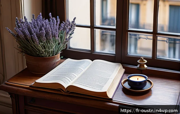 지속 가능한 영감 관리를 위한 저널링 기법 - A serene morning writing ritual scene in a cozy Parisian apartment: soft natural light filters throu...